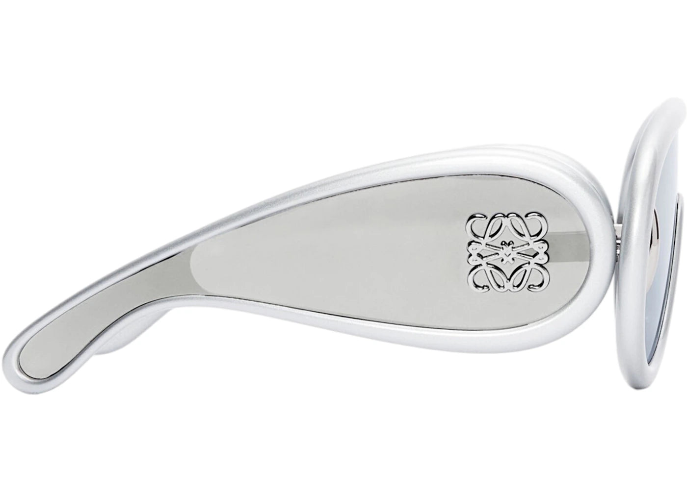 Loewe Wave Mask Sunglasses Silver