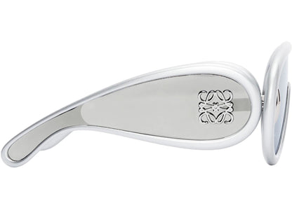 Loewe Wave Mask Sunglasses Silver