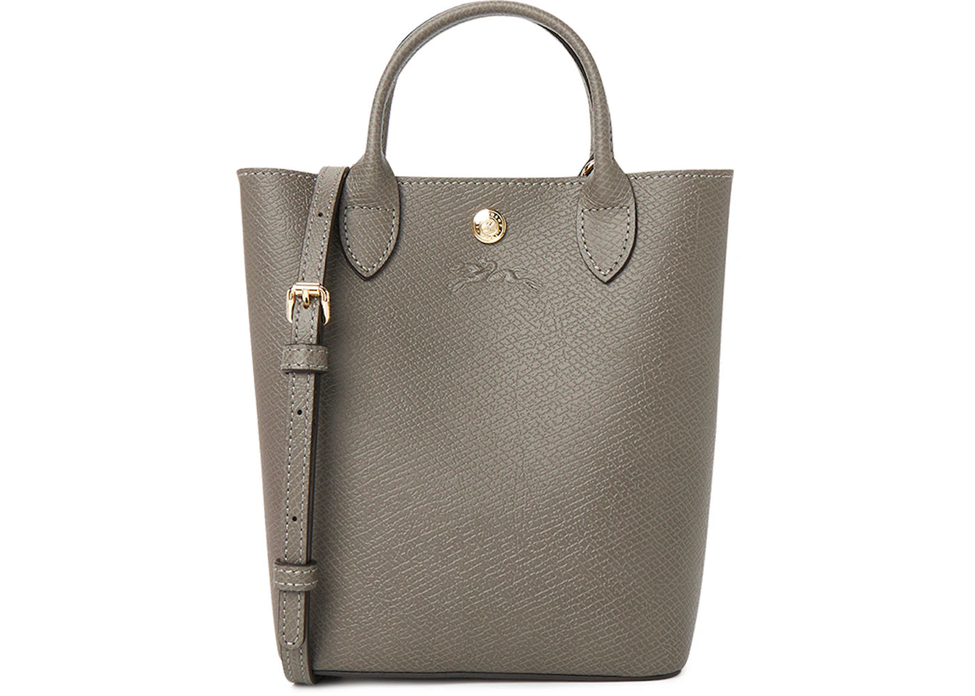 Longchamp Epure Xs Shopping Bag Khaki Gray