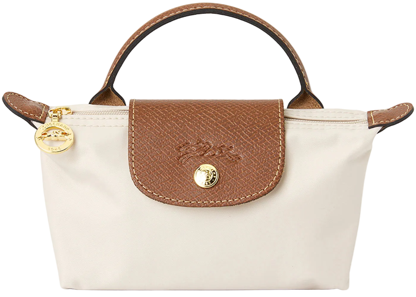 Longchamp Le Pliage Pouch Tote Beige
