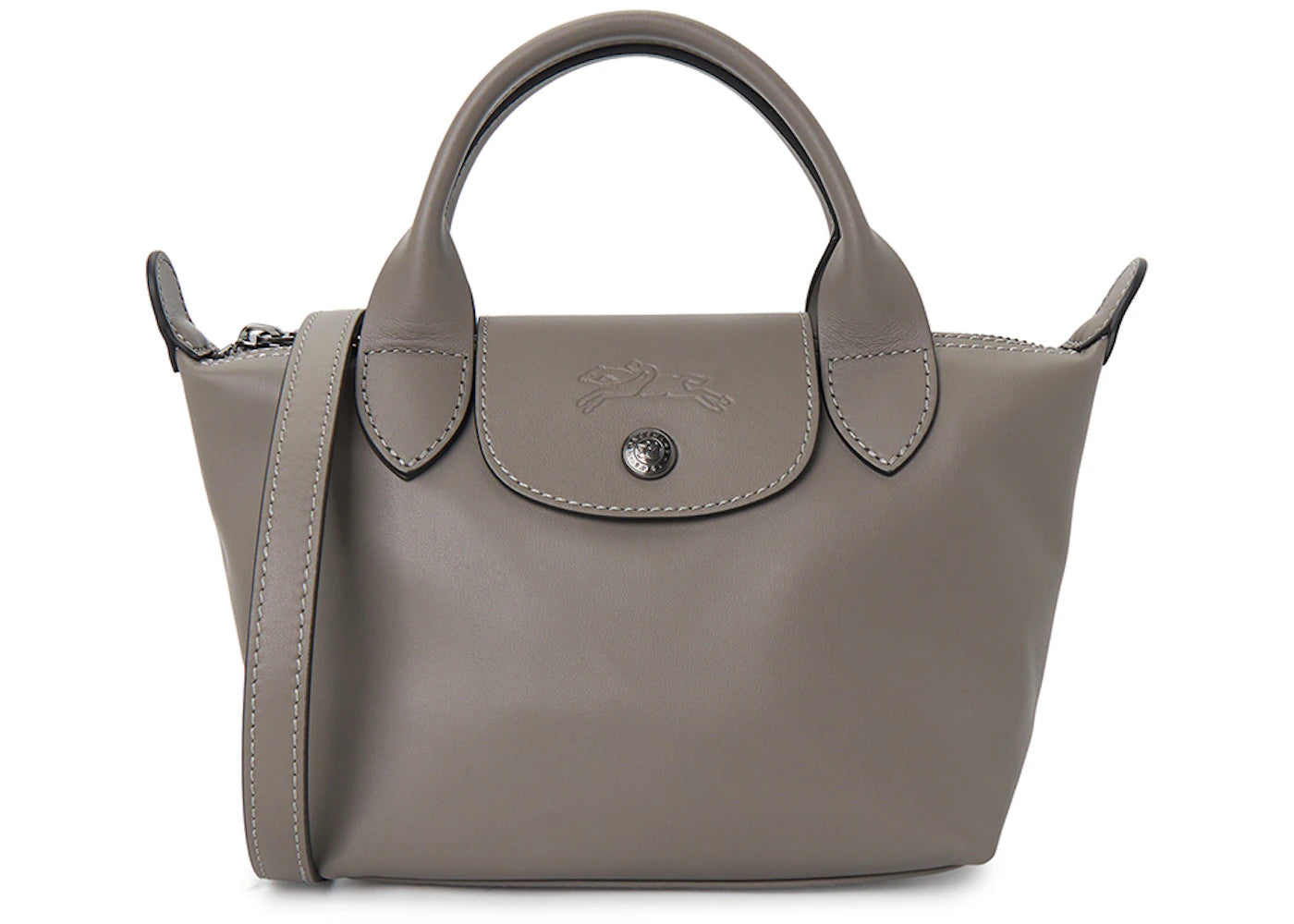Longchamp Le Pliage Xtra Xs Tote Bag Gray