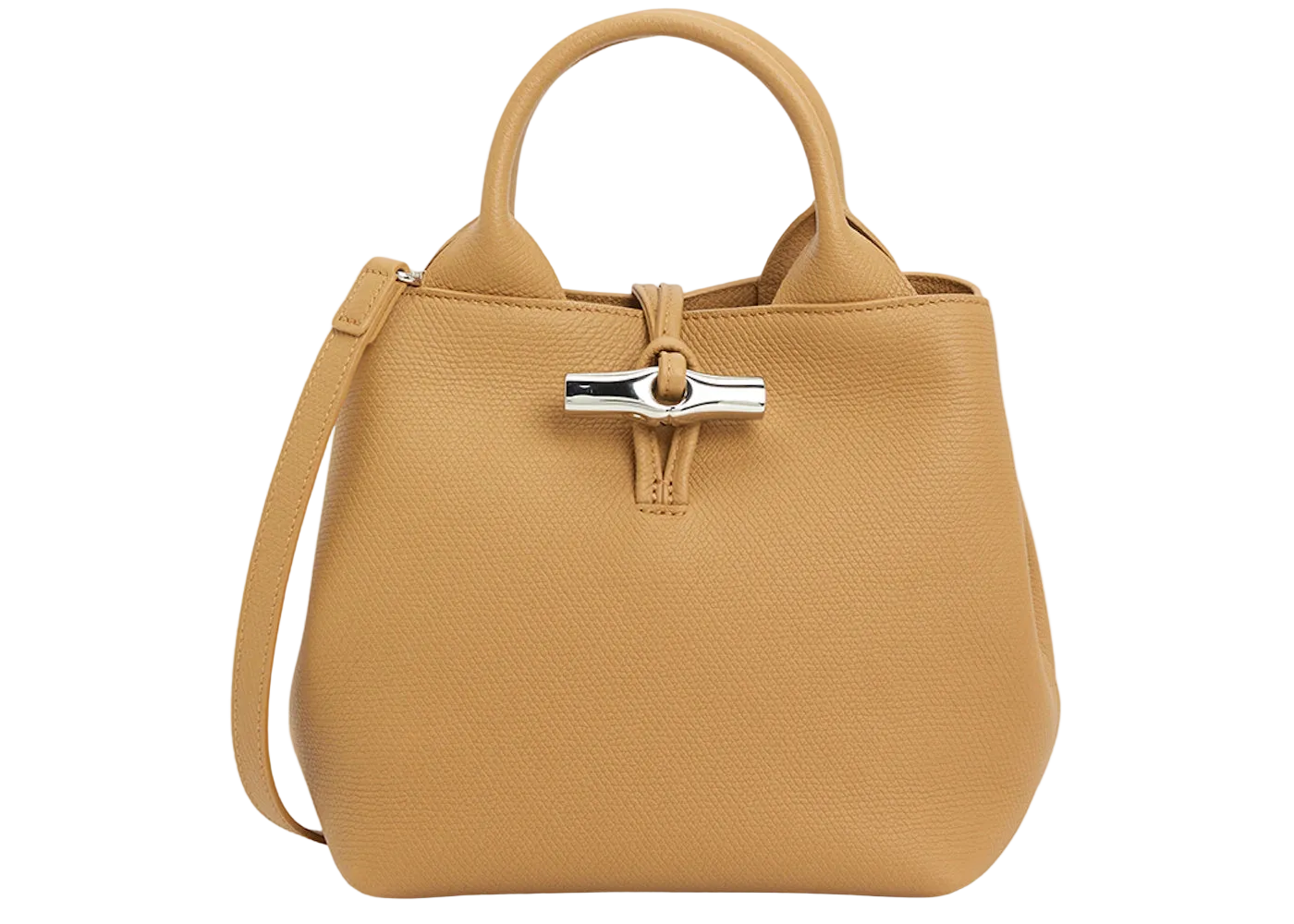 Longchamp Le Roseau S Tote Camel