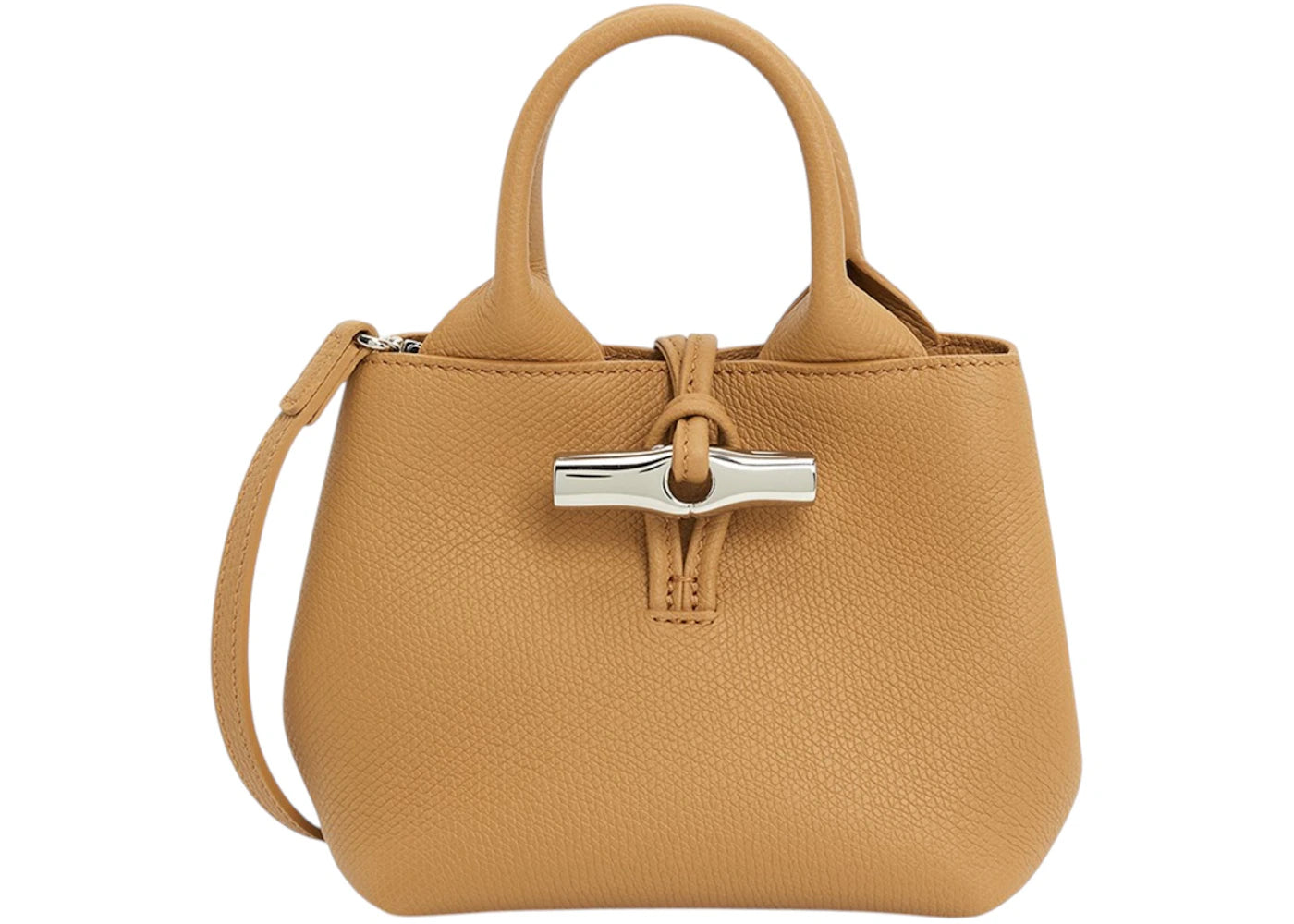 Longchamp Le Roseau Xs Tote Camel