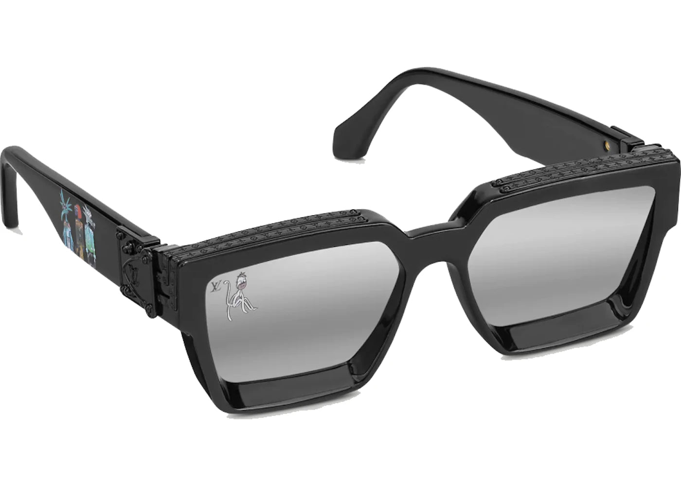 Louis Vuitton 1.1 Millionaire Sunglasses Black