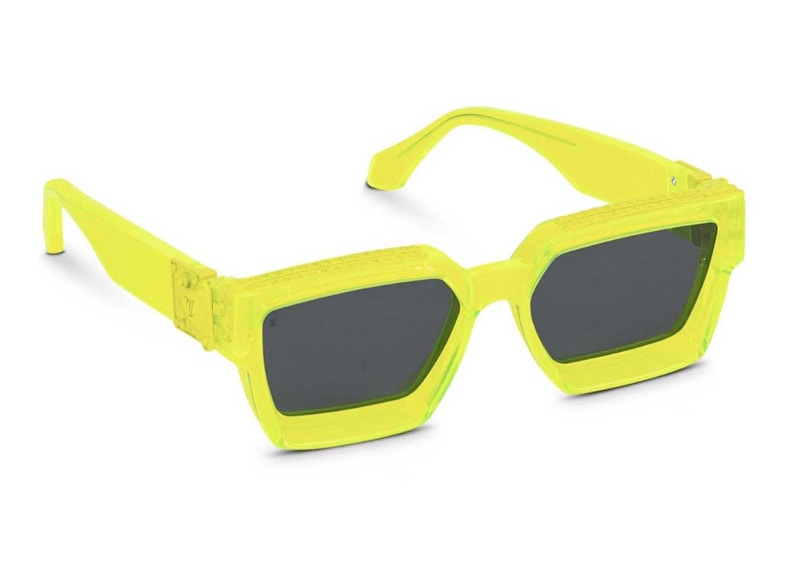 Louis Vuitton Millionaire Sunglasses Neon Yellow One Size