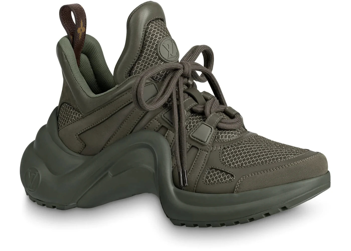 Louis Vuitton Arclight Trainer Khaki (Women'S)