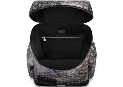louis vuitton alpha backpack monogram galaxy black multicolor 