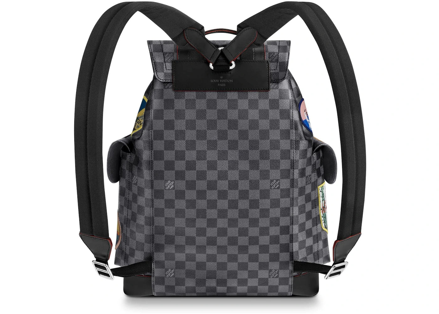 louis vuitton christopher backpack damier graphite alps 