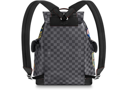 louis vuitton christopher backpack damier graphite alps 