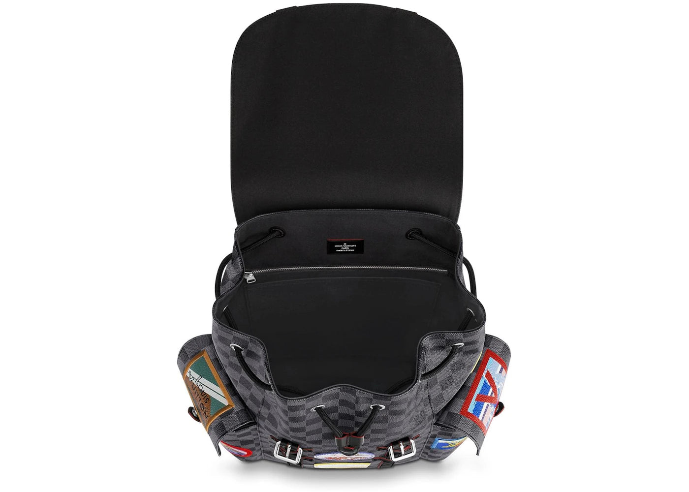 louis vuitton christopher backpack damier graphite alps 