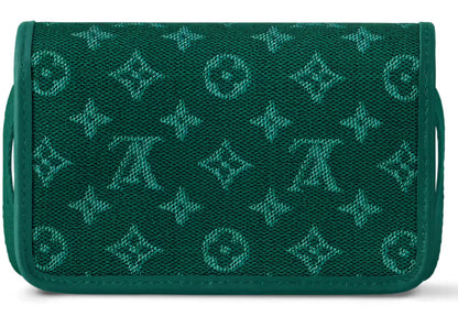louis vuitton bosphore wearable wallet green 