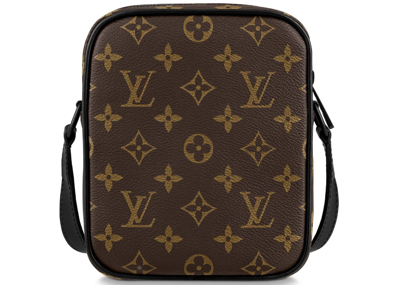 louis vuitton christopher wearable wallet monogram macassar brown/black 