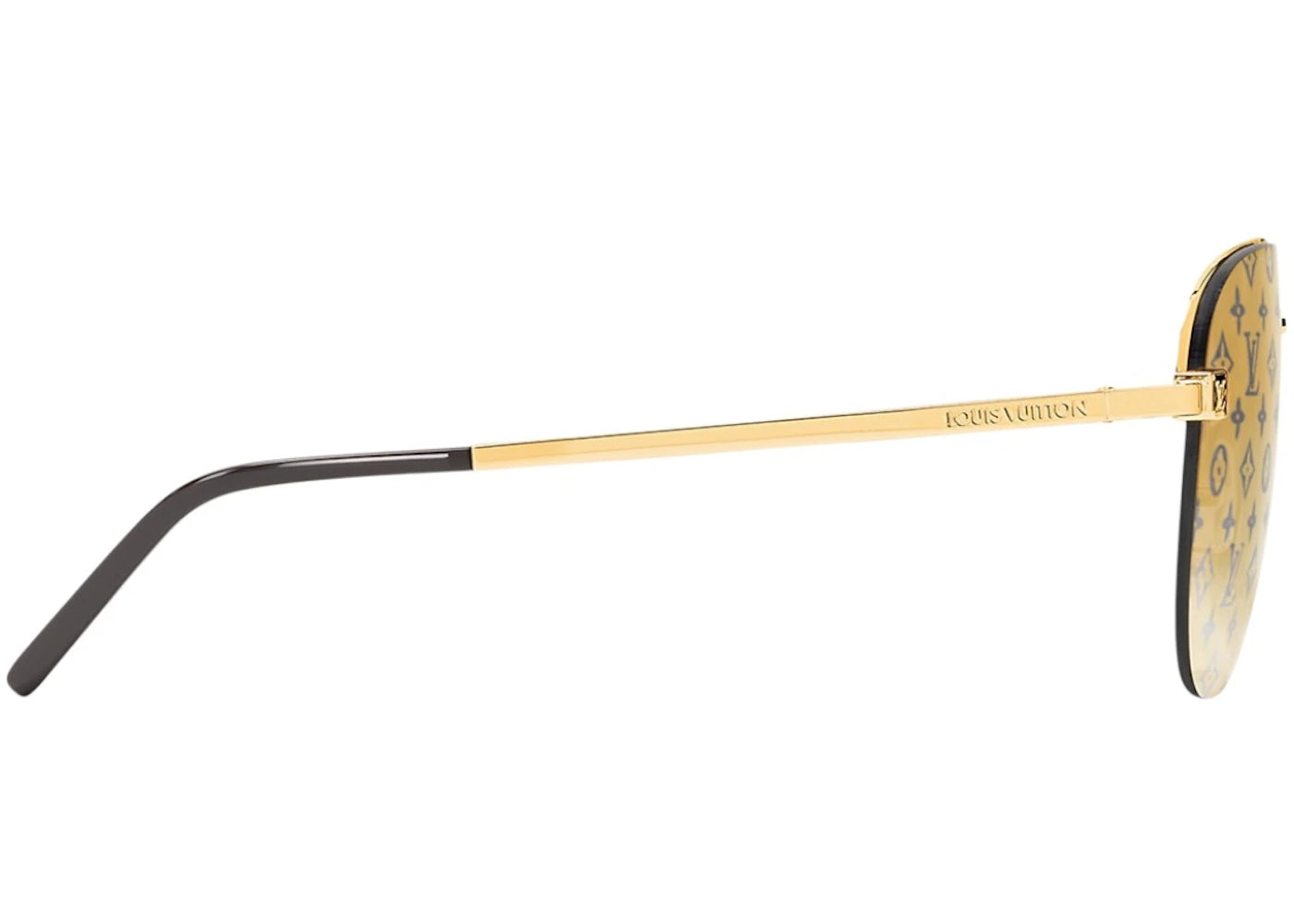 Louis Vuitton Clockwise Sunglasses Gold – Kicks Machine