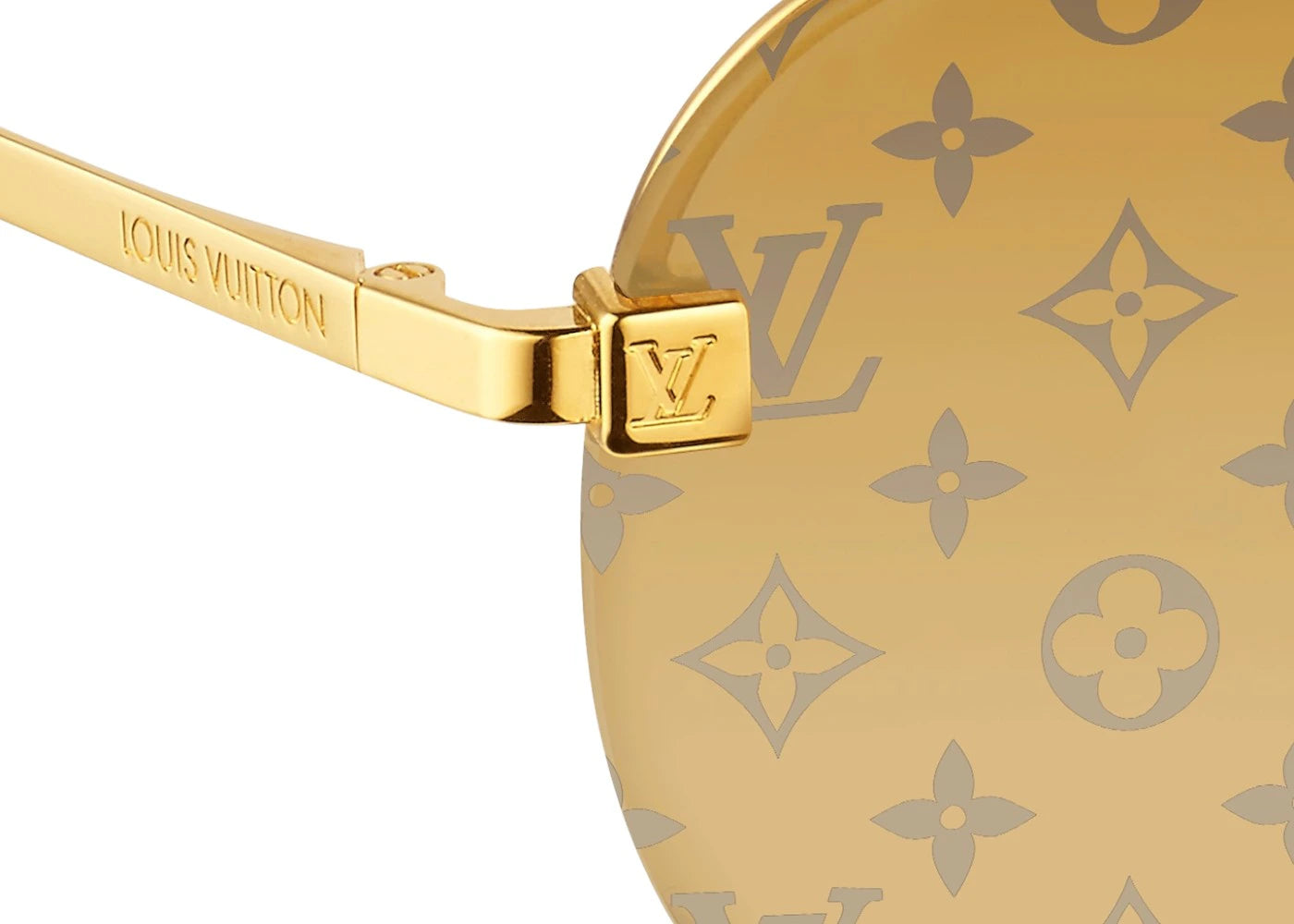 Louis Vuitton Clockwise Sunglasses Gold – Kicks Machine