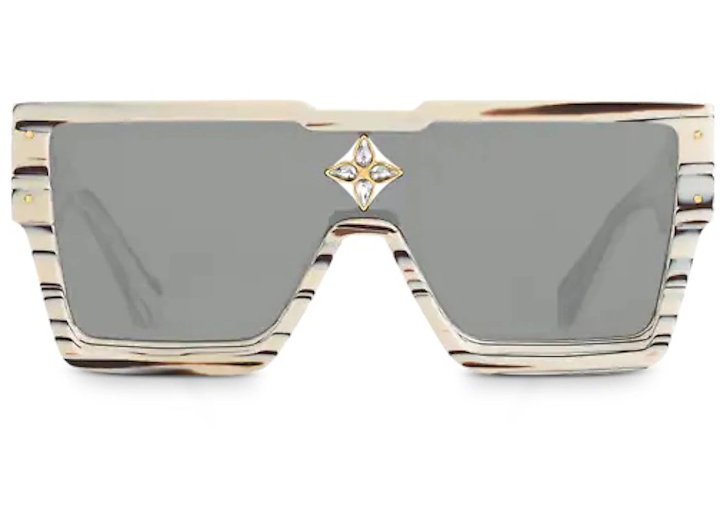 Louis Vuitton Cyclone Sunglasses Beige