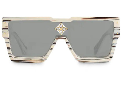 Louis Vuitton Cyclone Sunglasses Beige
