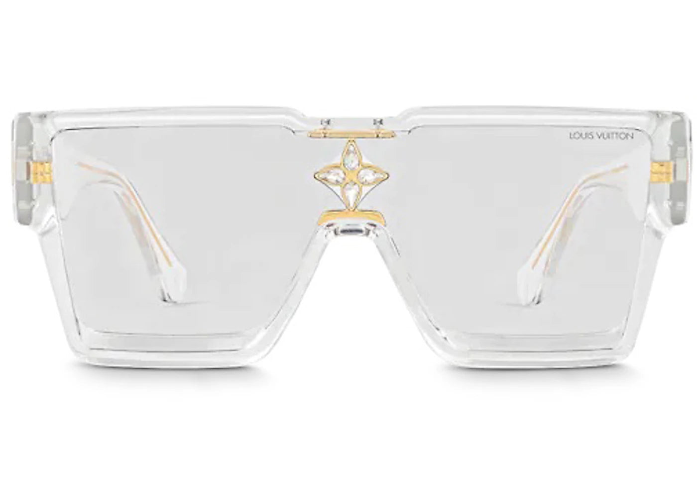 Louis Vuitton Cyclone Sunglasses Transparent