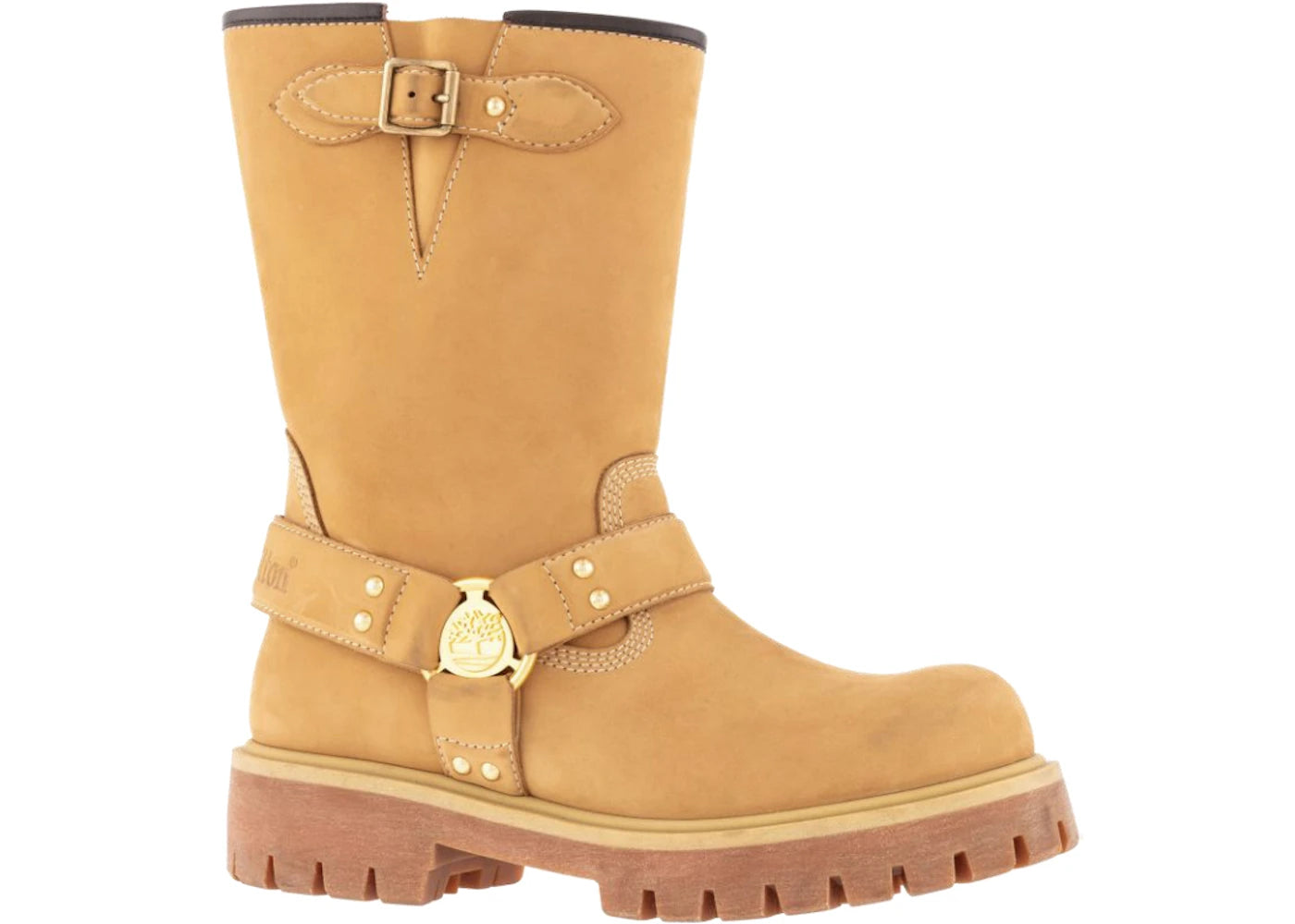 louis vuitton timberland harness boot wheat