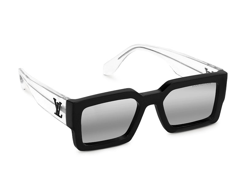 Louis Vuitton Lv Clash Square Sunglasses Black/Crystal/Mirror Lenses (Z1580E/W)