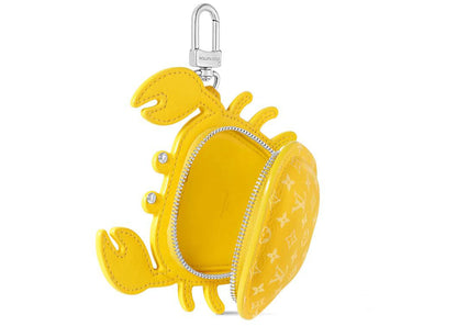 Louis Vuitton Lv Crab Bag Charm Yellow