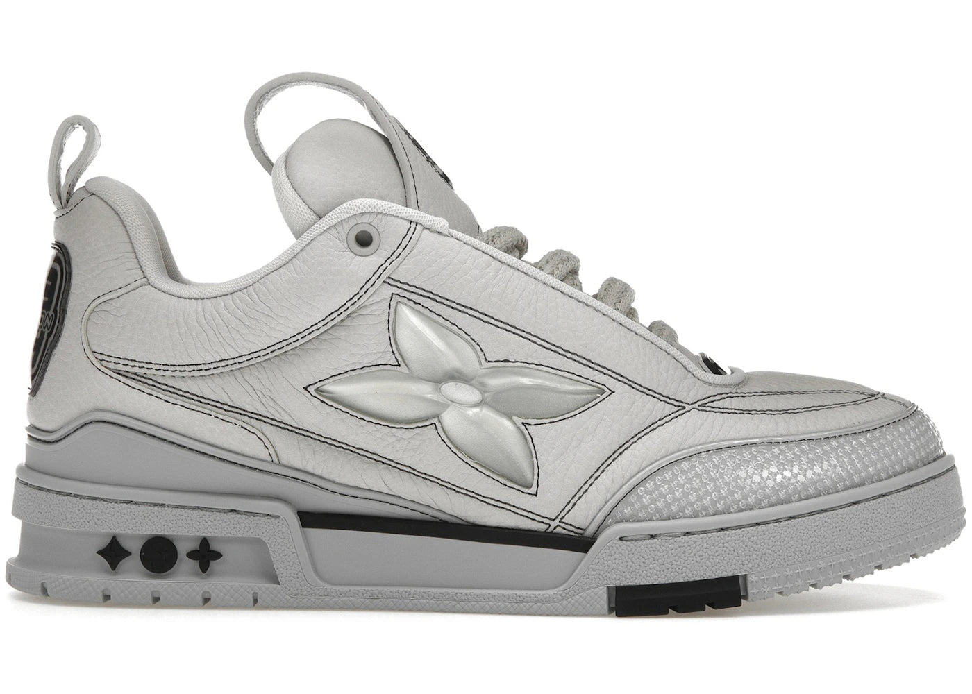 louis vuitton lv skate sneaker grey