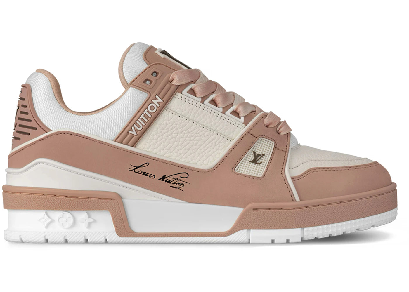 Louis Vuitton Lv Trainer Pink (Women'S)