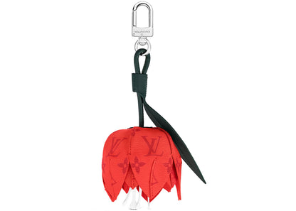 Louis Vuitton Mng Flower Bag Charm Red/Green
