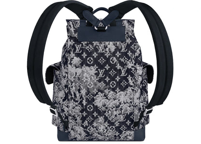 louis vuitton monogram tapestry christopher backpack 