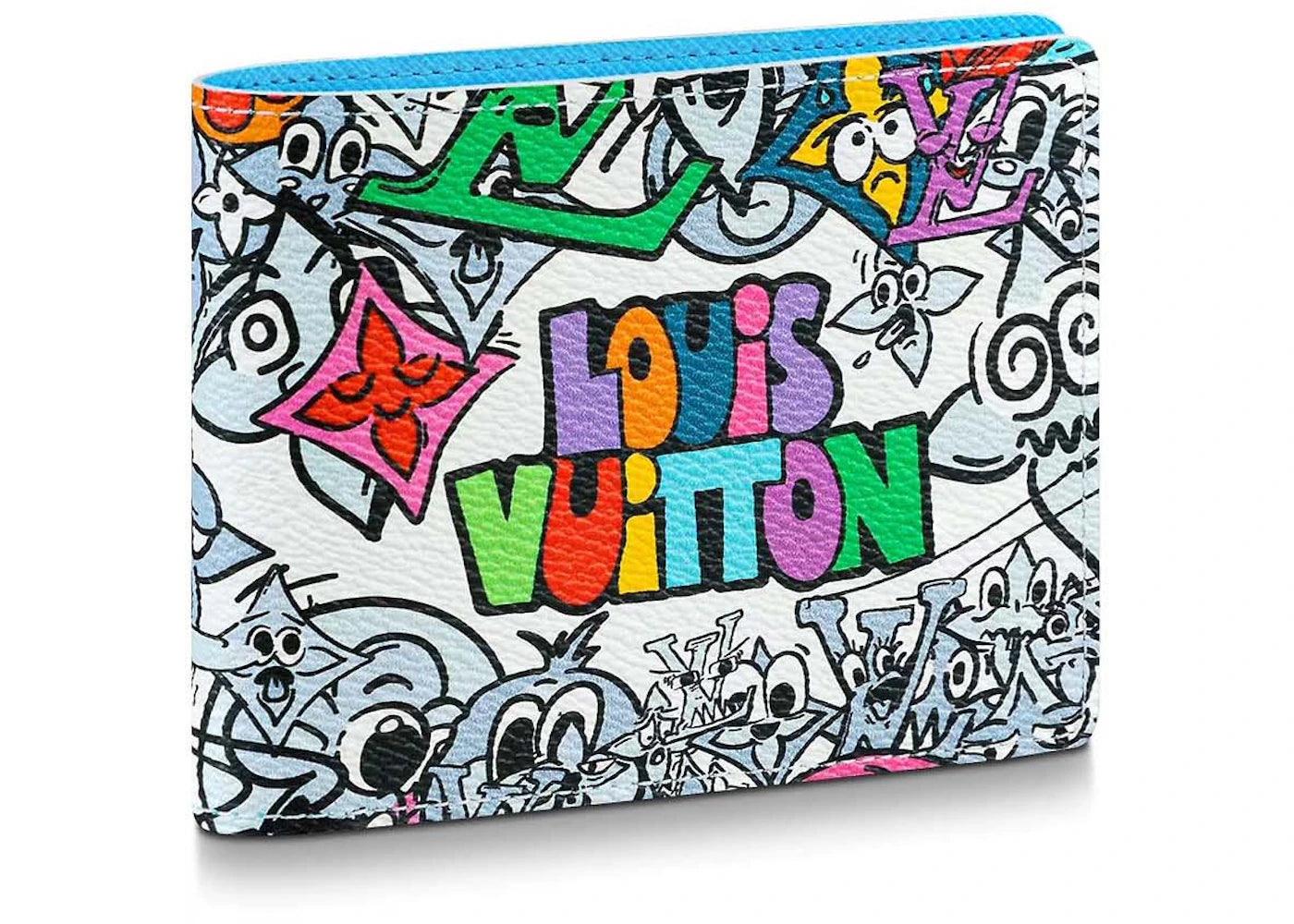 Louis Vuitton Multiple Wallet Blue
