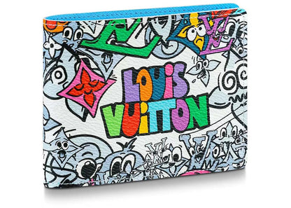 Louis Vuitton Multiple Wallet Blue