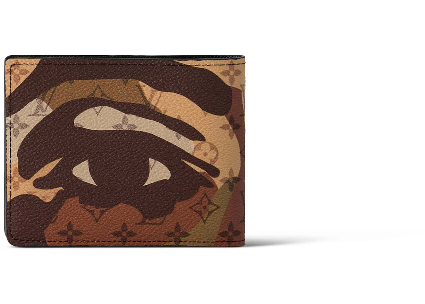 louis vuitton multiple wallet brown 