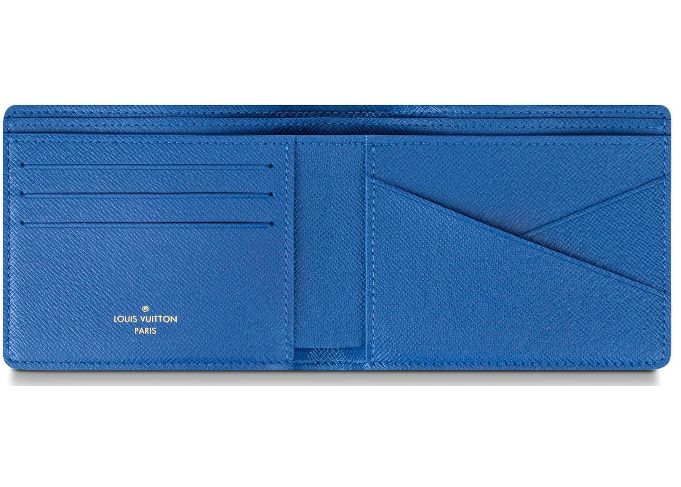 louis vuitton multiple wallet damier graphite link bleu clair 
