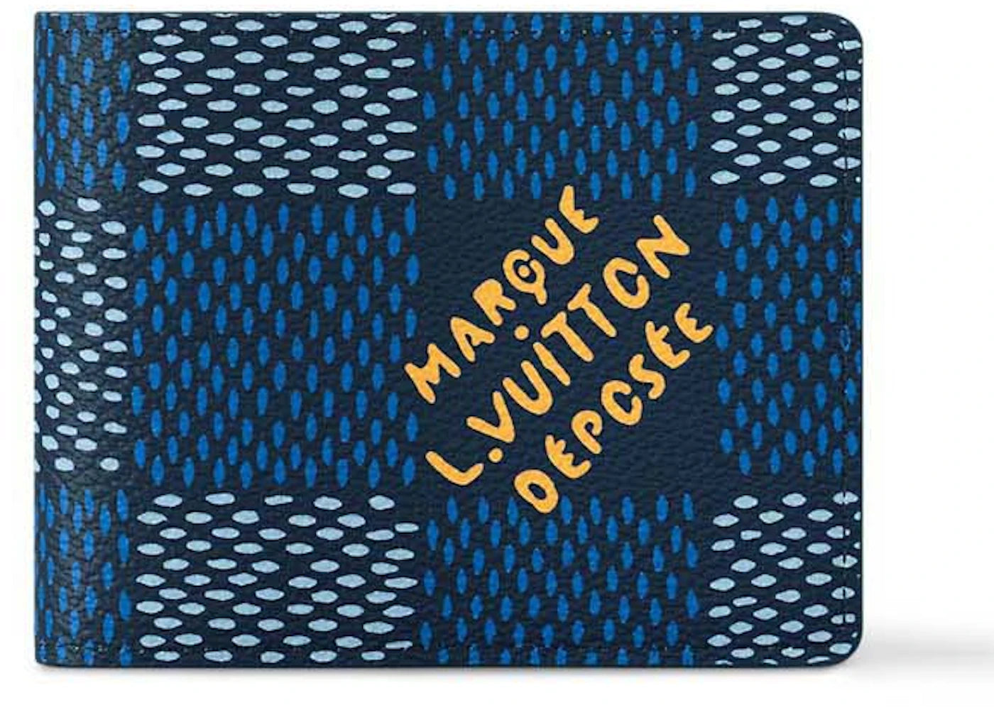 Louis Vuitton Multiple Wallet Damier Heritage Blue