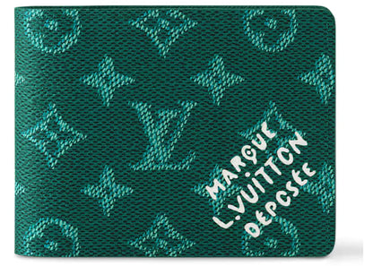 Louis Vuitton Multiple Wallet Green