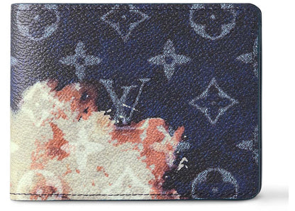 Louis Vuitton Multiple Wallet Ink Blue
