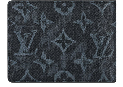 louis vuitton monogram pastel noir canvas multple wallet 