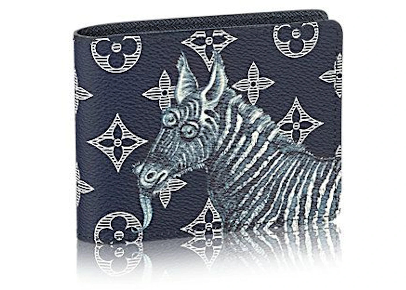 Louis Vuitton Multiple Wallet Savane Monogram Chapman Ink