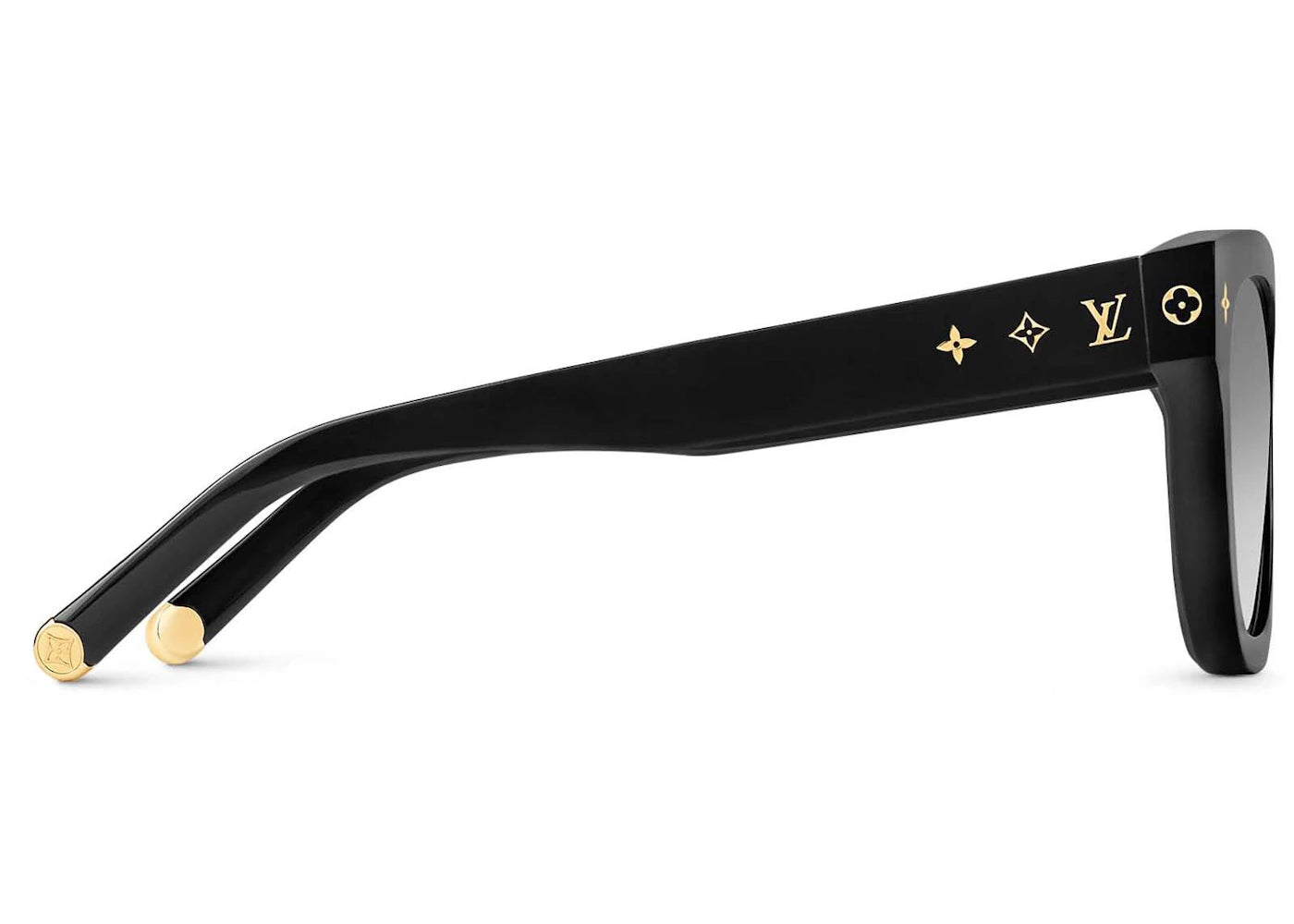 Louis Vuitton My Monogram Square Sunglasses Black (Z1523W/Z1523E