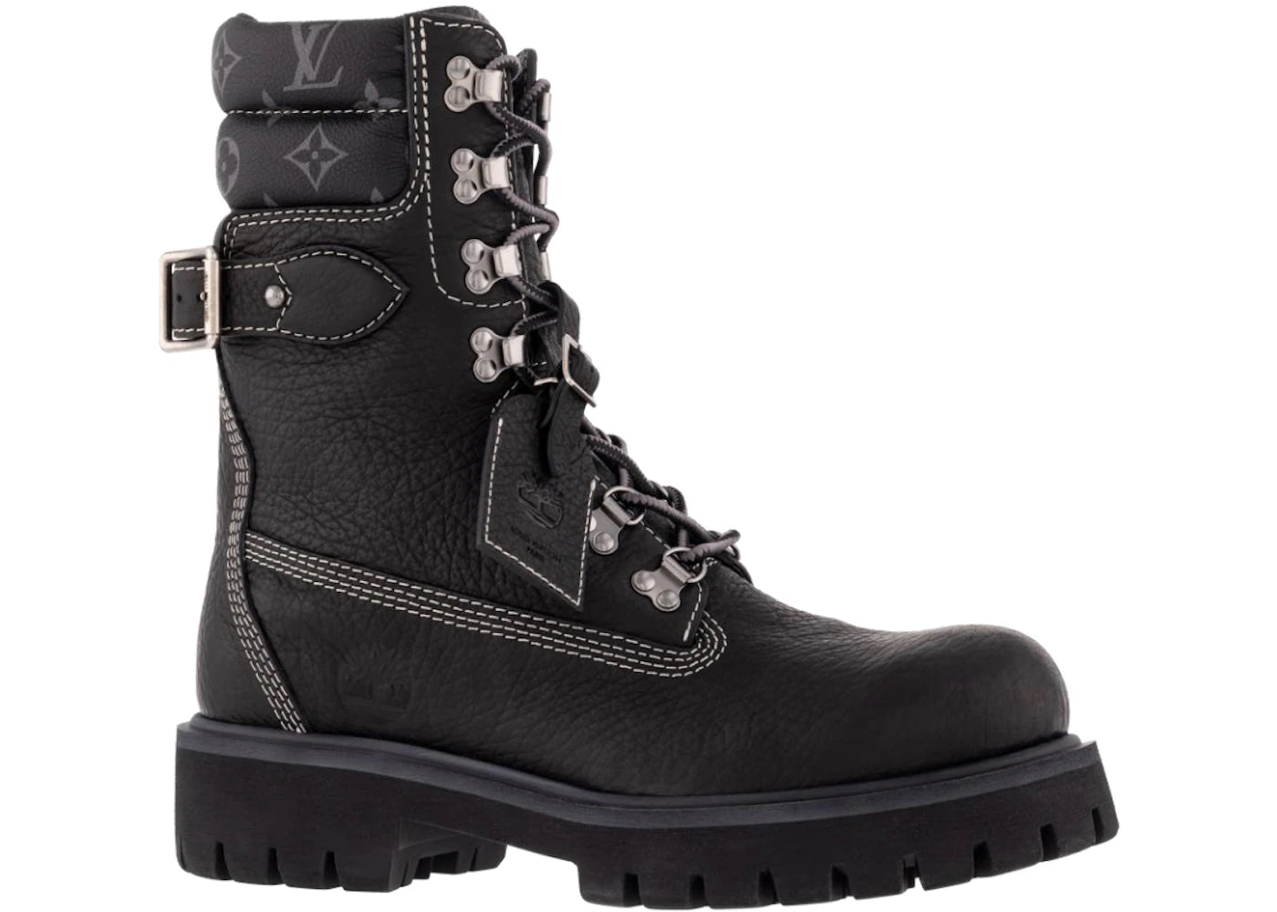 louis vuitton timberland ranger boot black