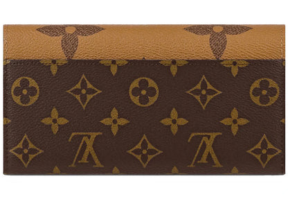 Louis Vuitton Sarah Wallet Monogram Reverse Brown