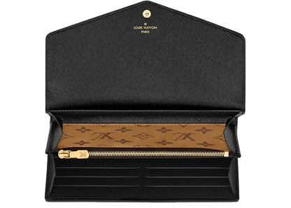 Louis Vuitton Sarah Wallet Monogram Reverse Brown