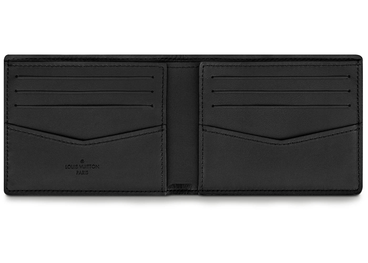 louis vuitton slender (8 slot) wallet black 