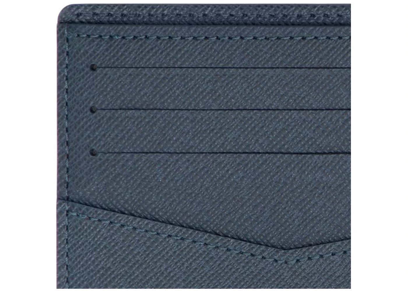 louis vuitton slender wallet abyss blue 