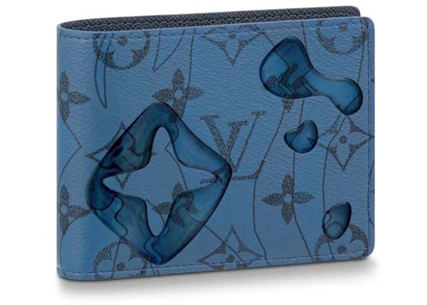 Louis Vuitton Slender Wallet Abyss Blue