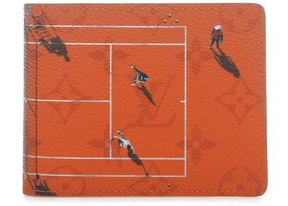 Louis Vuitton Tennis Slender Wallet Brick Red