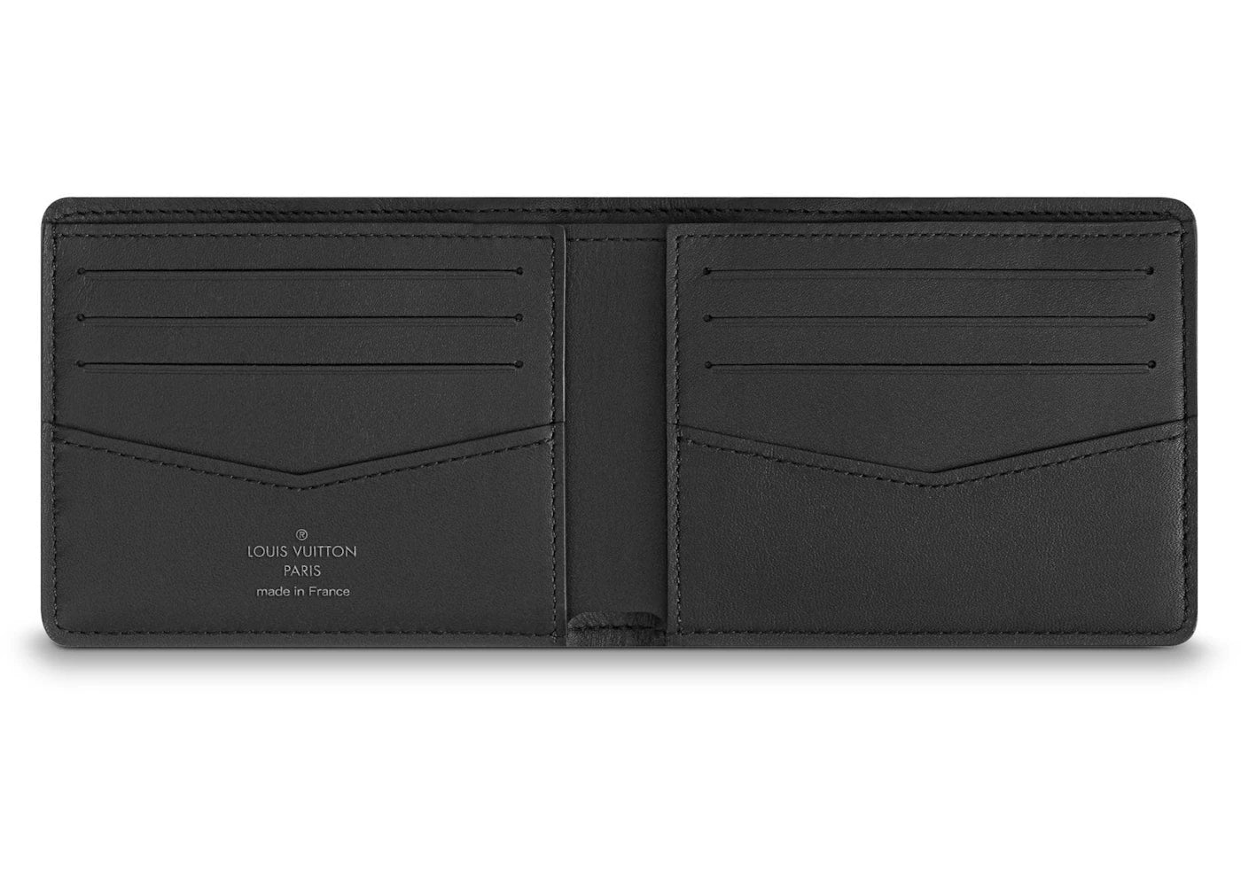 louis vuitton slender wallet damier infini black 