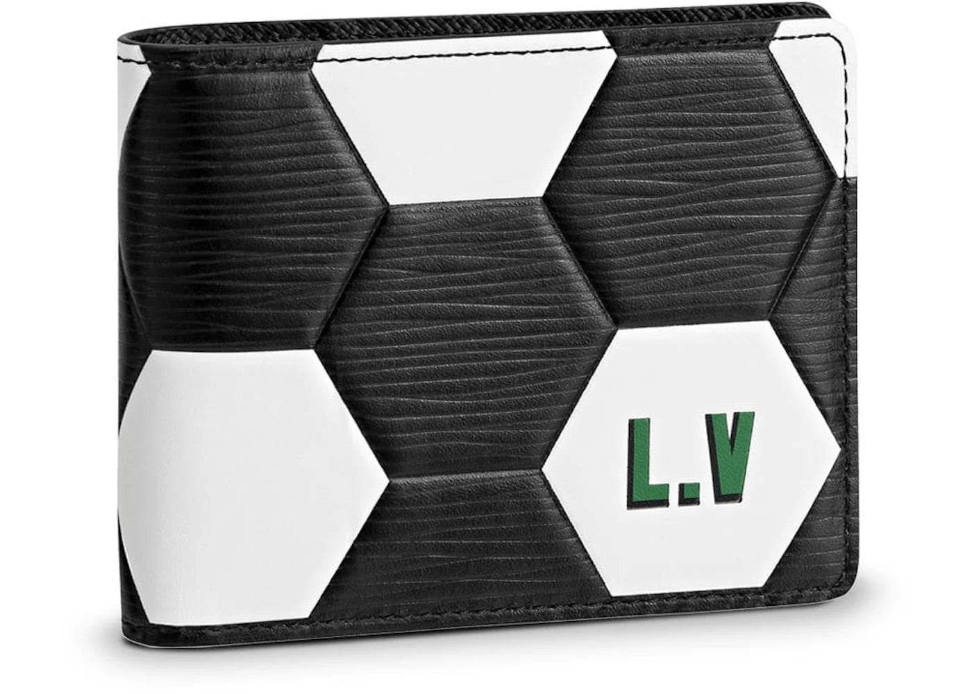 Louis Vuitton Slender Wallet Hexagonal Fifa World Cup Noir