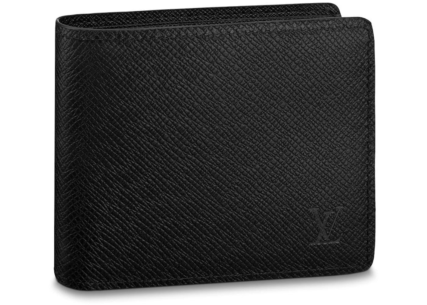 Louis Vuitton Slender Wallet Taiga Black