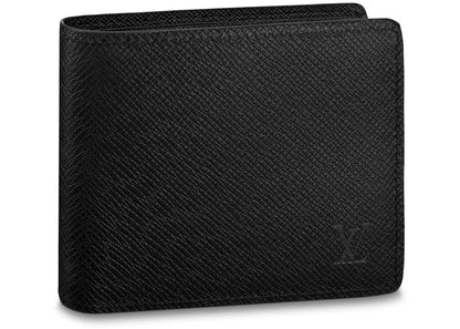 Louis Vuitton Slender Wallet Taiga Black