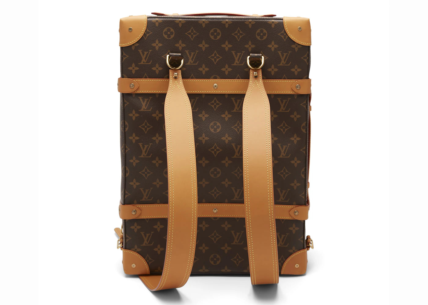 louis vuitton soft trunk backpack monogram mm brown 